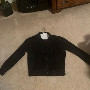 Theory suede bomber